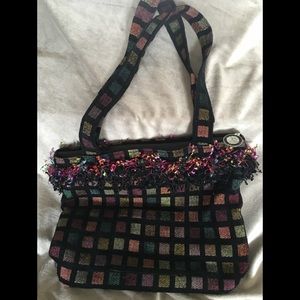 Jewel Toned Salty Bag(bible quote)Fabric Tote